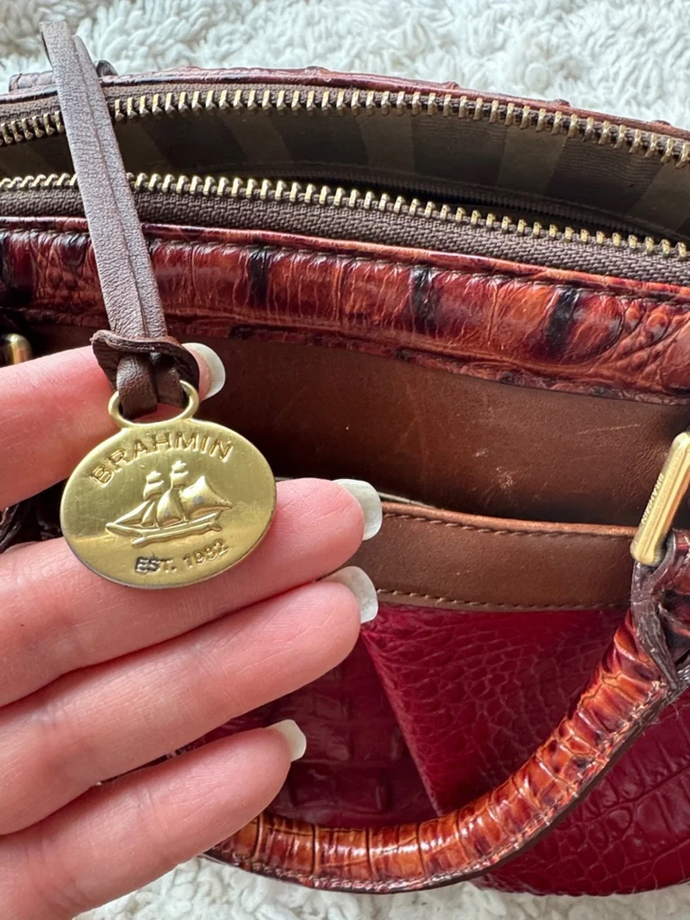 Brahmin‎ Louise Rose Satchel